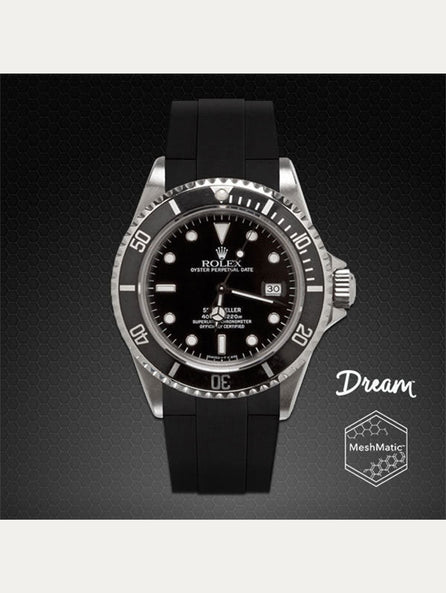 Rolex - Rubber B - Bracelet caoutchouc pour Sea-Dweller - The Dream Strap