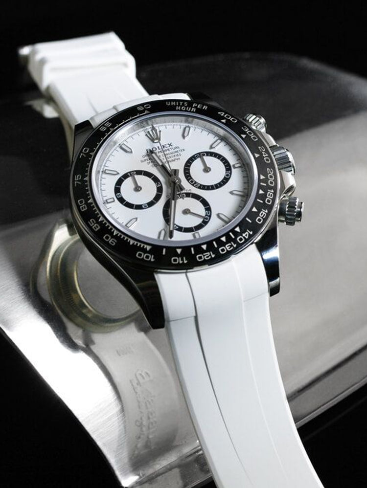 Rolex - Rubber B - Daytona Ceramic Bezel Oyster Bracelet Rubber Strap (2023-Present) - Tang Buckle Series