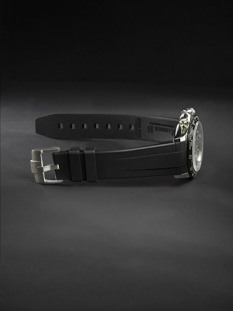Rolex - Rubber B - Daytona Ceramic Bezel Oyster Bracelet Rubber Strap (2023-Present) - Tang Buckle Series