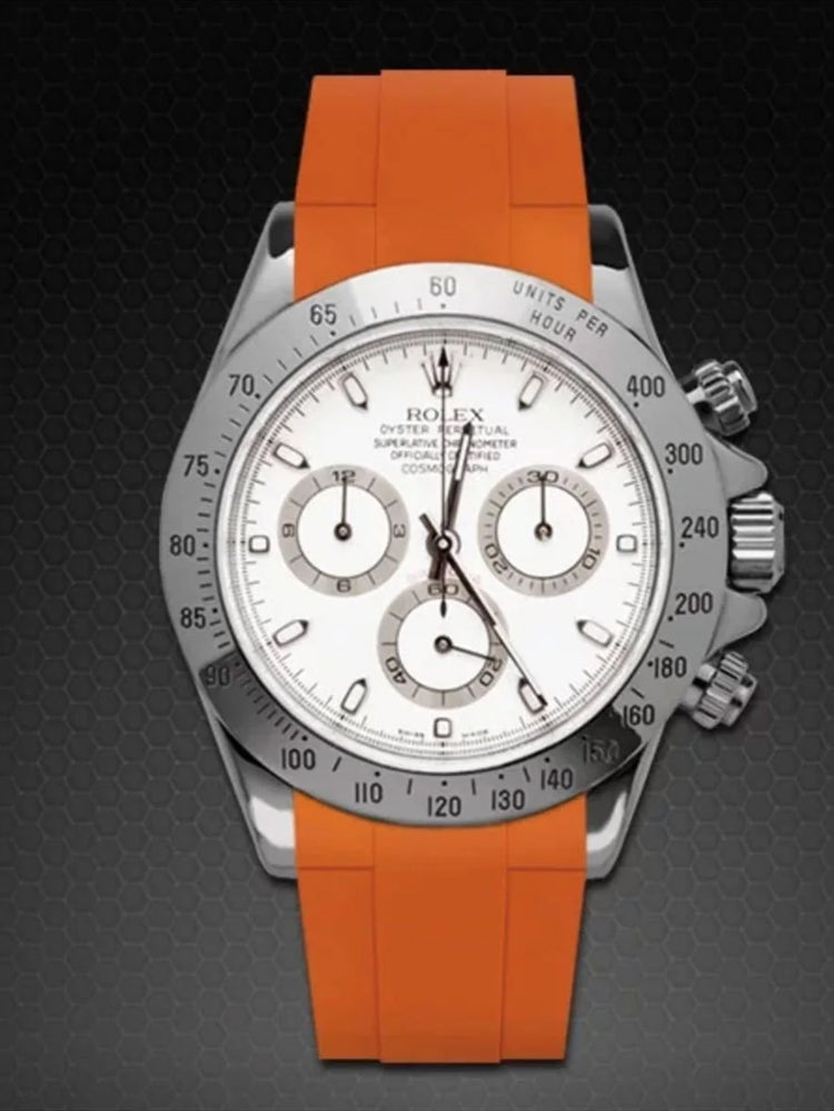 Rolex - Rubber B - Rubber Strap Daytona Oyster Bracelet steel, two-tone and yellow gold (Pre-2023) - Tang Buckle Series