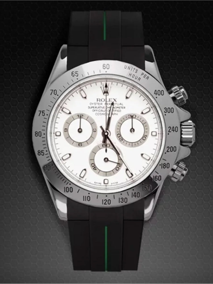Rolex - Rubber B - Rubber Strap Daytona Oyster Bracelet steel, two-tone and yellow gold (Pre-2023) - Tang Buckle Series