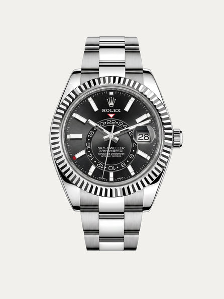Rolex - Rubber B - Bracelet caoutchouc pour Sky-Dweller sur cuir - VulChromatic®