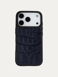 Coque cuir "Sport" pour IPhone 18 Pro / 18 Pro Max - Alligator