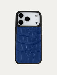 Coque cuir "Sport" pour IPhone 18 Pro / 18 Pro Max - Alligator