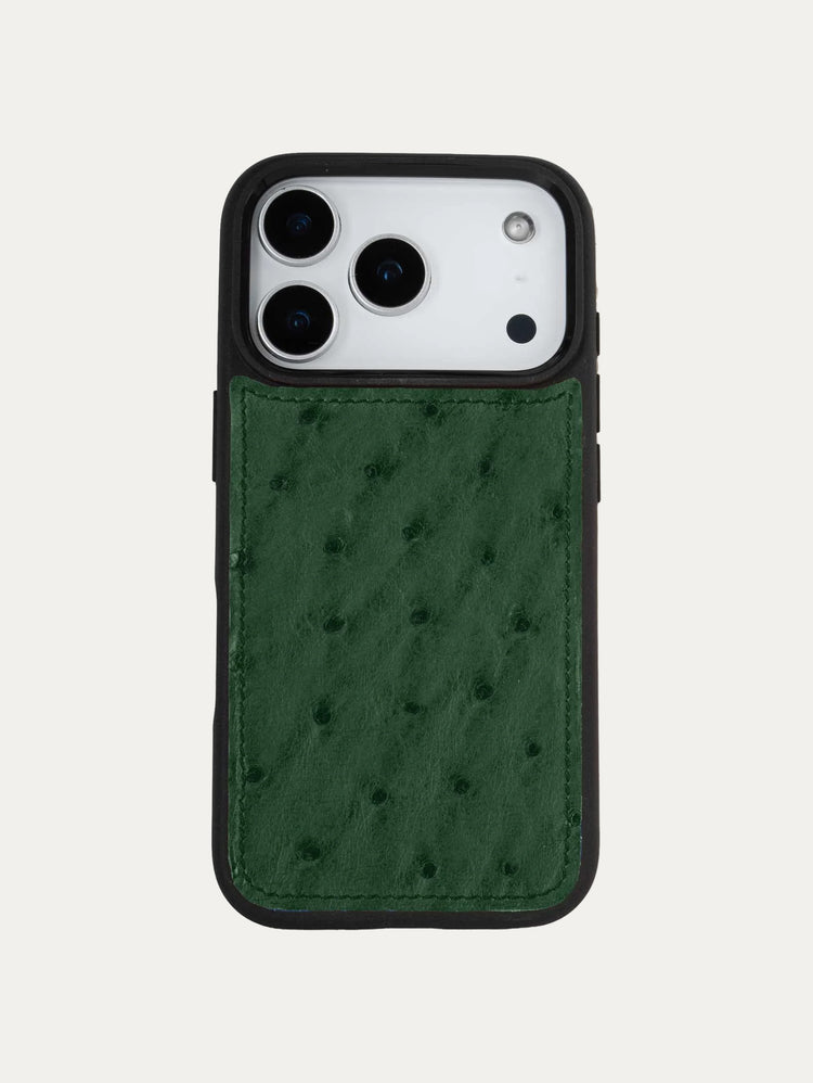 "Sport" Leather Case for iPhone 17 Pro / 17 Pro Max - Ostrich