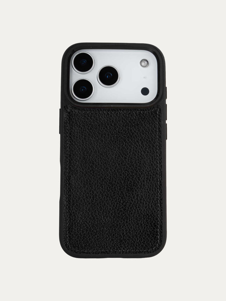 Coque cuir "Sport" pour iPhone 17 Pro / Pro Max - Buffle