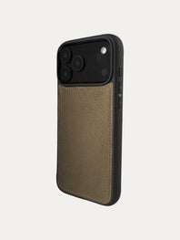 Coque cuir "Sport" pour iPhone 17 Pro / Pro Max - Buffle