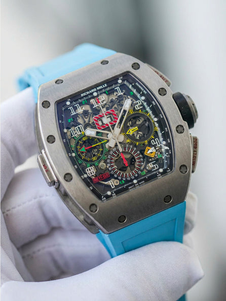 Richard Mille – Tempomat - Bracelet montre intégré caoutchouc FKM