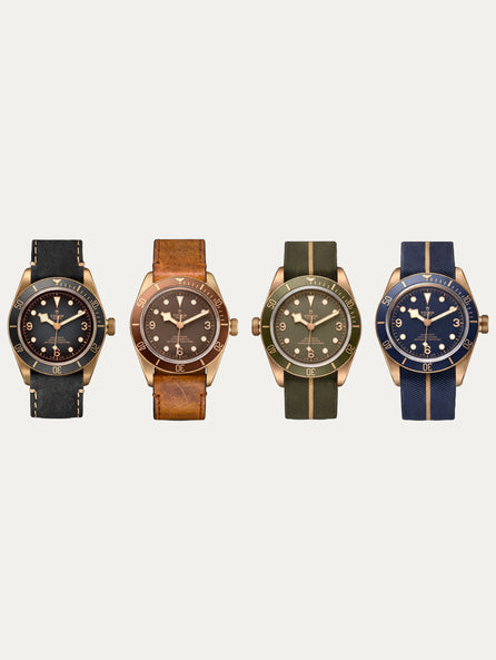 Tudor - Rubber B - Bracelet caoutchouc pour Black Bay Bronze 43mm - Série boucle ardillon