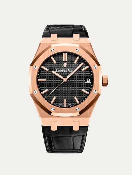Audemars Piguet - Rubber B - Bracelet caoutchouc pour Royal Oak 41mm sur alligator - Série classique