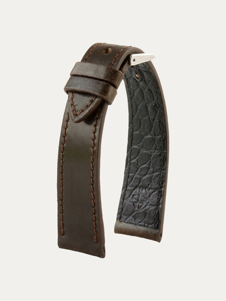 Classic leather watch strap – Cordovan