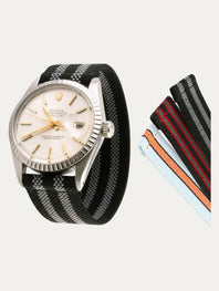 Elastic Nylon / Fabric Watch Strap - "Iconic" (Daniel Craig, Sean Connery, Steve McQueen)