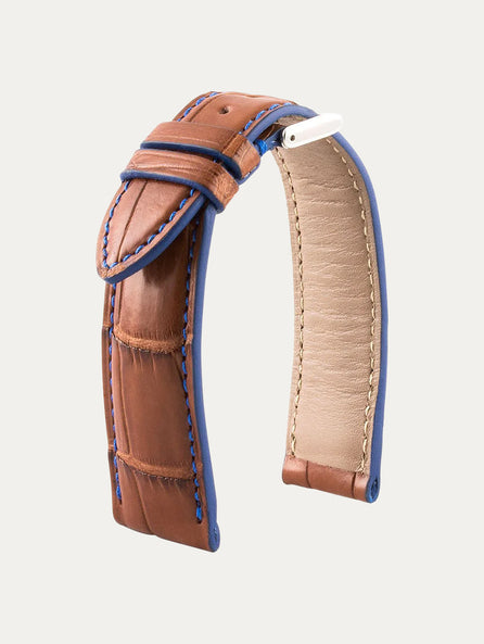 Bracelet cuir "Artisan" – Alligator