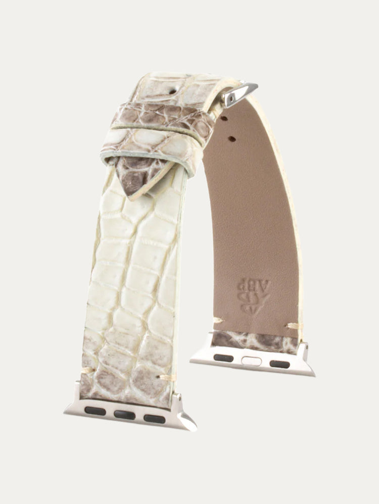 Apple Watch – Bracelet Alligator Himalaya