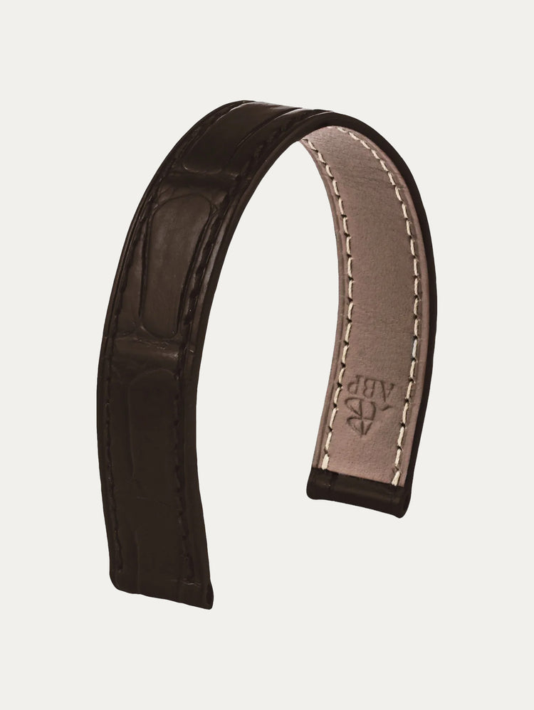 Poiray - Alligator Watch Strap (black, brown, grey, blue)
