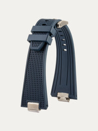 Tissot PRX - Bracelet-montre intégré caoutchouc - Rubber effet guilloché (noir, bleu, vert...)