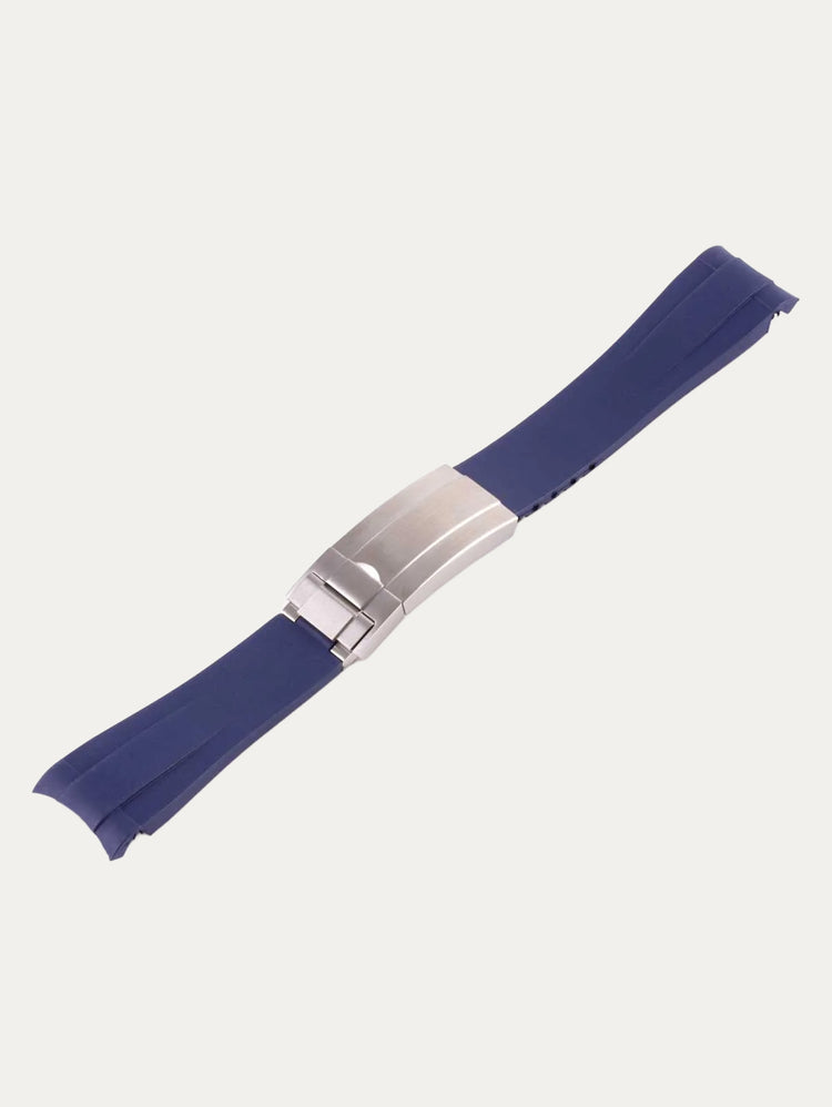 Rolex – 20mm Integrated Rubber Watch Strap with Generic Buckle – Rubber