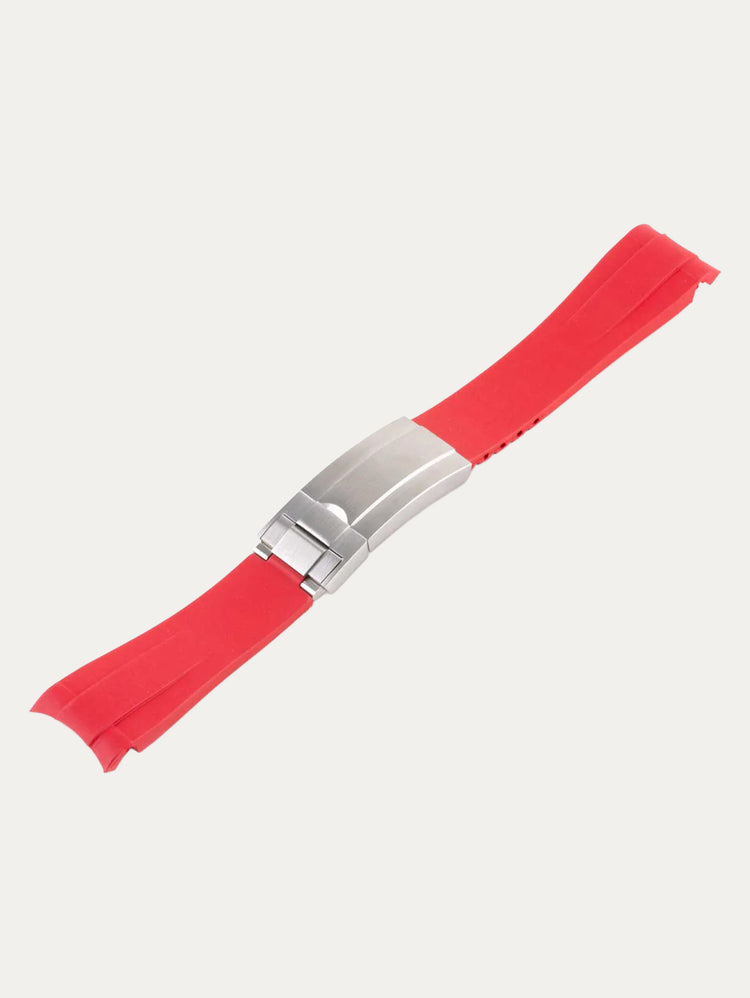 Rolex – 20mm Integrated Rubber Watch Strap with Generic Buckle – Rubber