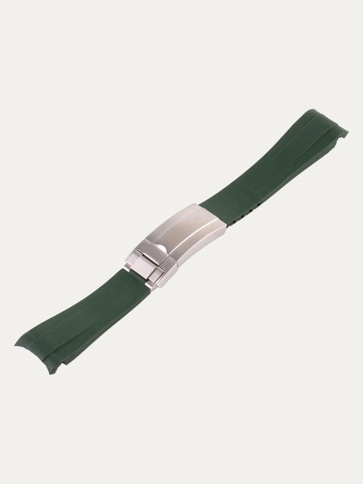 Rolex – 20mm Integrated Rubber Watch Strap with Generic Buckle – Rubber