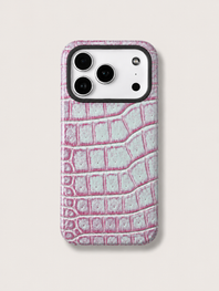 Leather Case for iPhone 17 Pro / 17 Pro Max - Alligator / Himalaya