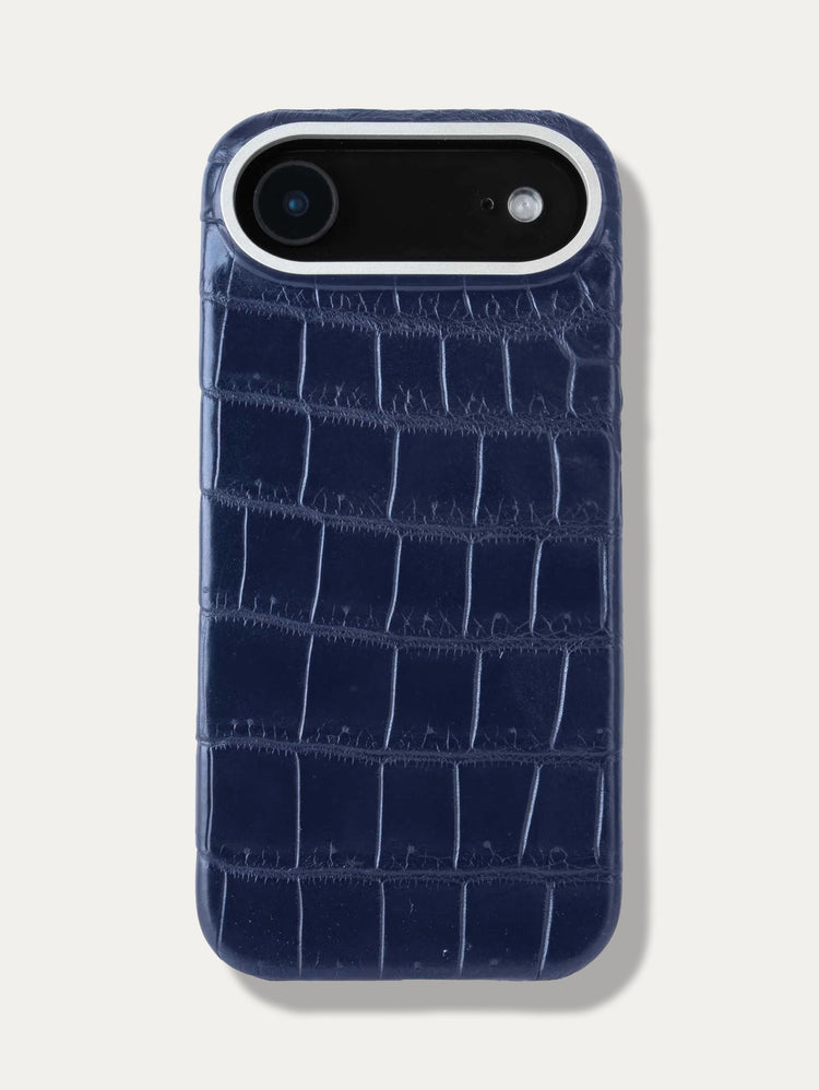 Leather Case for iPhone 17 Air - Alligator / Himalaya