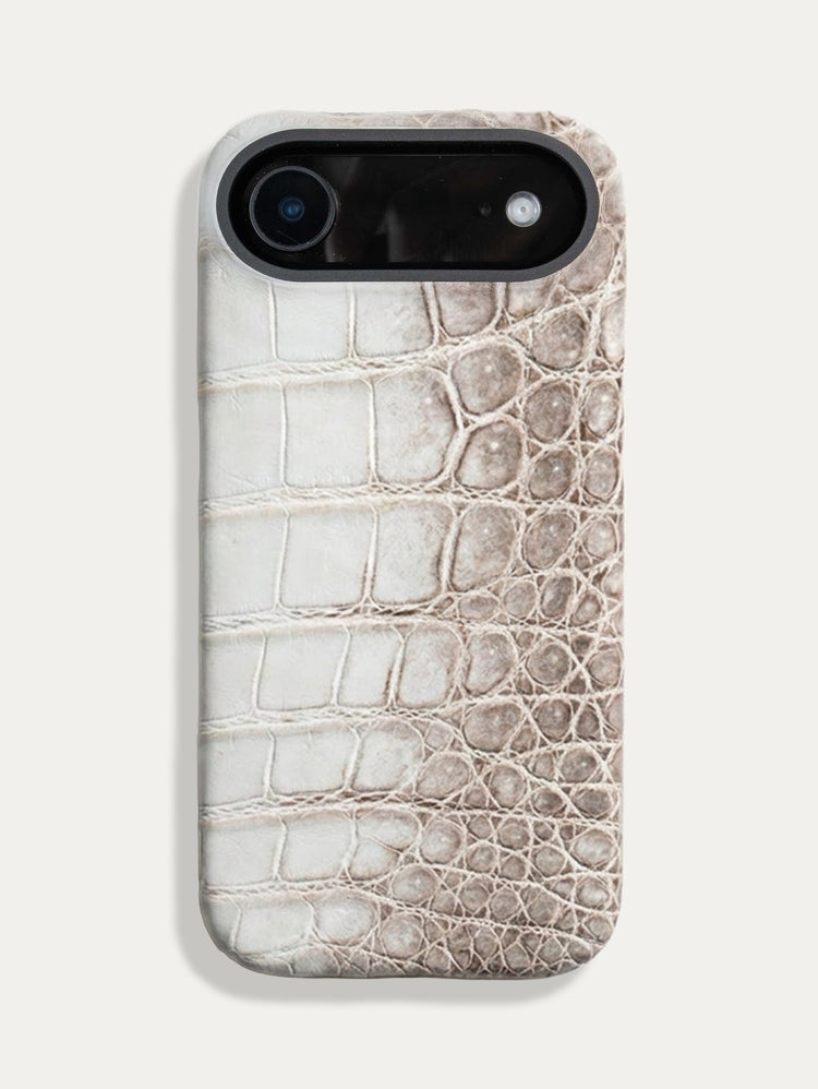 Leather Case for iPhone 17 Air - Alligator / Himalaya