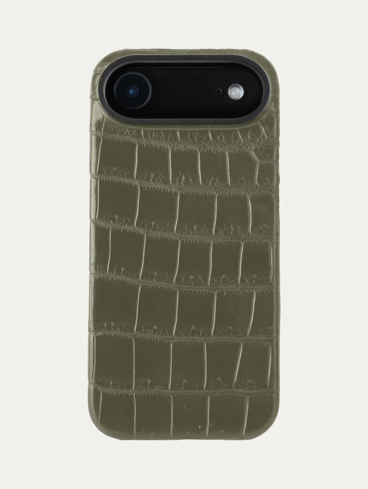 Leather Case for iPhone 17 Air - Alligator / Himalaya