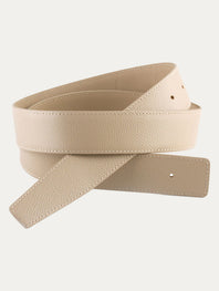 Classic Hermès-style leather belt - Grained calfskin