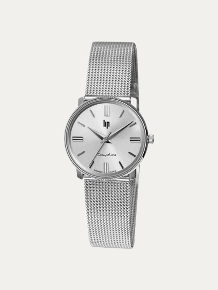 Montre Lip - Dauphine 29mm maille milanaise