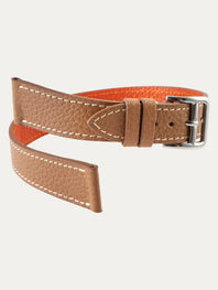 Hermès Cape Cod/Heure H – Bracelet Double tour Buffle