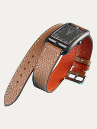 Hermès Cape Cod/Heure H – Bracelet Double tour Buffle