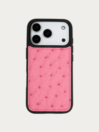 "Sport" Leather Case for iPhone 17 Pro / 17 Pro Max - Ostrich