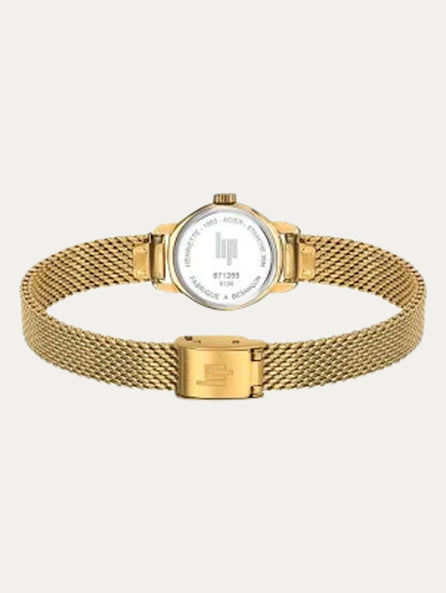 Montre Lip - Henriette maille milanaise dorée