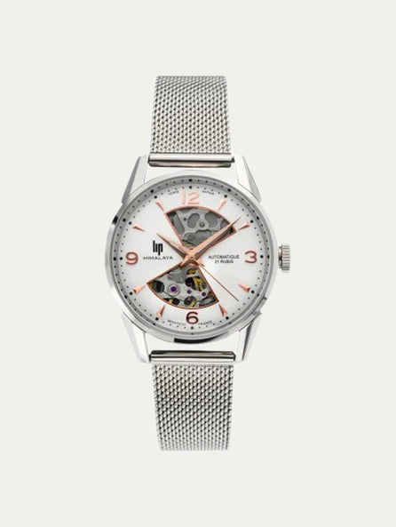 Montre Lip - Himalaya 33mm sablier maille milanaise acier