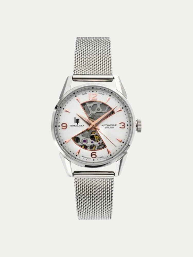 Montre Lip - Himalaya 33mm sablier maille milanaise acier