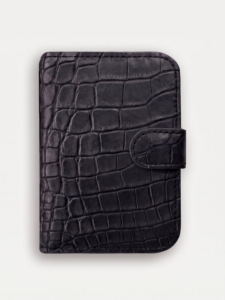 Leather Folio for iPhone Duo - Alligator