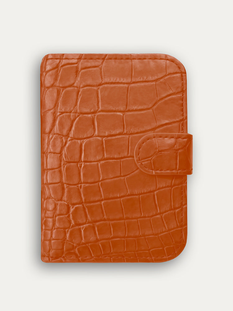 Leather Folio for iPhone Duo - Alligator