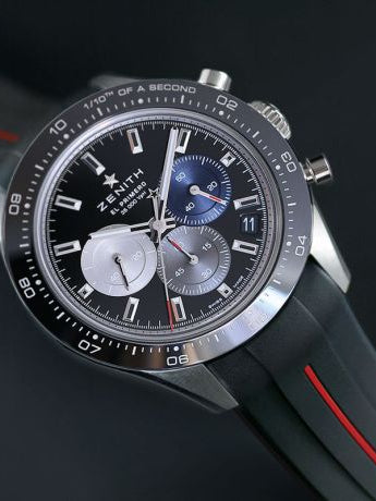 Zenith - Rubber B - Rubber Strap for Chronomaster Sport - Tang Buckle Series