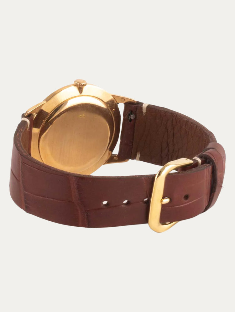 Montre d'occasion - Longines 18K or rose 33mm N°2050