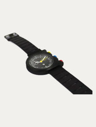 Montre Lip - Mach 2000 chronographe seconde chrono jaune