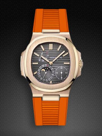 Patek Philippe - Rubber B - Rubber Strap for Nautilus 5712 RG / WG