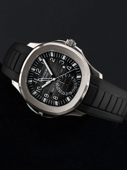 Patek Philippe - Rubber B - Bracelet caoutchouc pour Aquanaut Travel Time 5164