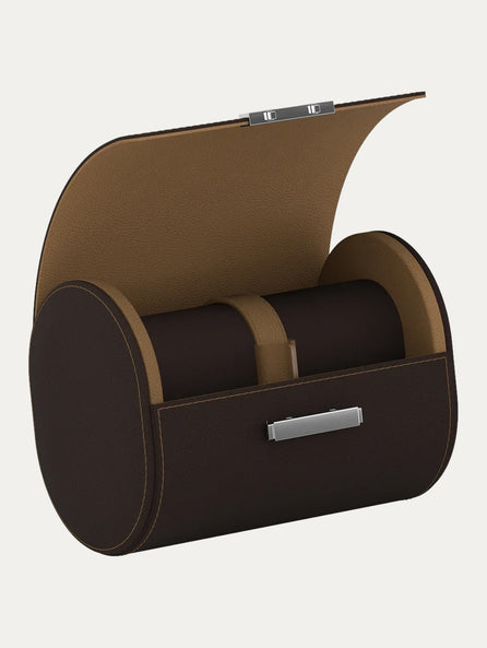 Scatola del Tempo - Étui pour 2 montres cuir Pochette