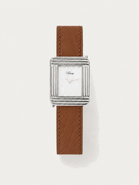 Poiray Watch Leather Strap (calf, textile, goat)