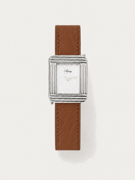 Lanière cuir pour montre Poiray  (veau, textile, chèvre)