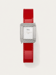 Poiray Watch Leather Strap (calf, textile, goat)