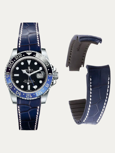 Rolex – Bracelet-montre cuir R Strap "Special Editions" – Alligator