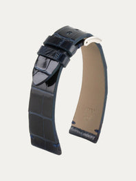 Bracelet cuir "Retro" – Alligator brillant
