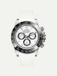 Rolex – R strap Premium - Cordura pattern rubber watch band for Daytona & Oyster bracelet
