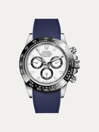 Rolex – R strap Premium - Cordura pattern rubber watch band for Daytona & Oyster bracelet